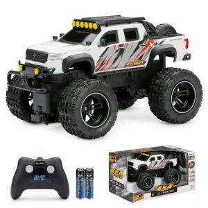 New Bright (1:16) Battery Remote Control Nissan Frontier 4×4 White Truck, 1688U-8H Child