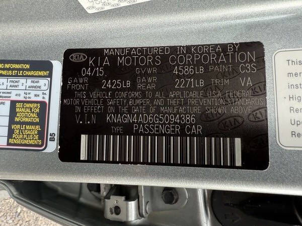 2016 Kia Optima Hybrid EX - Image 58