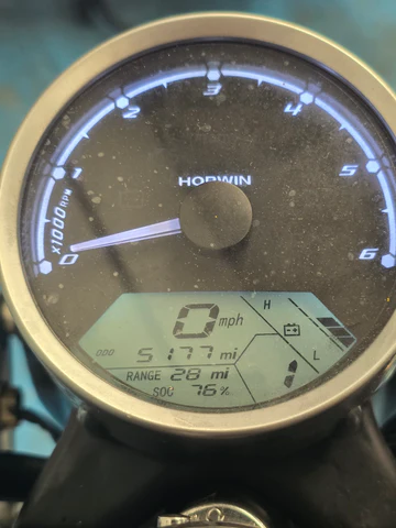 Horwin CR6 Second Hand Electric Motorbike 5177 Miles - Image 2