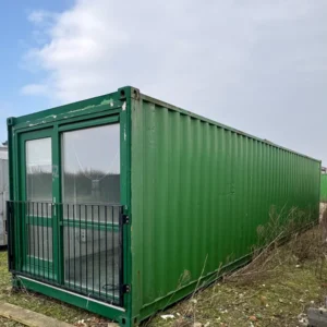 Converted Shipping Container 40 Ft | Container Office with WC & Shower Room | Reduced
