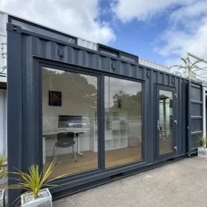 20x8ft CUSTOM SHIPPING CONTAINER CONVERSION | Portable Building | Garden Office