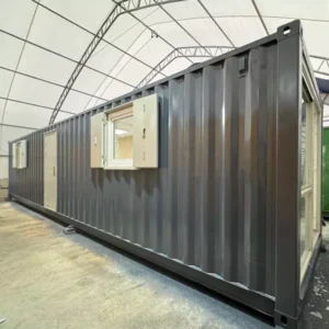 40x8Ft | Converted Shipping Container | Container Conversion | Open Plan Office | Portable Container Building