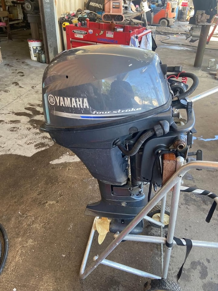 2018 9.9hp Yamaha 4-Stroke short Shaft
