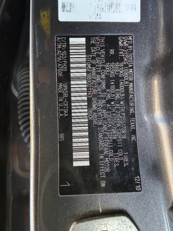 2011 Toyota Tundra Grade - Image 21