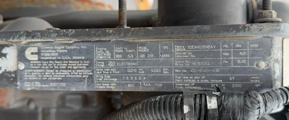 Cummins ISB 205HP 5.9L 24V Diesel Engine - Image 10